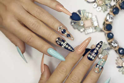 Stay trendy with different nail art styles - Times of India