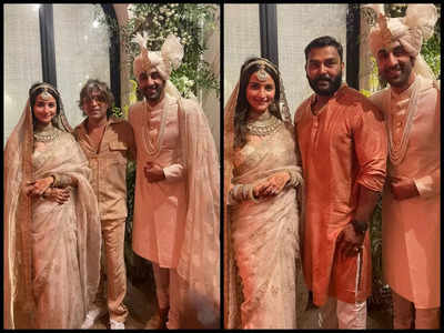 Alia Bhatt's bodyguards congratulate her with emotional notes as she gets married to Ranbir Kapoor