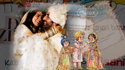 Ranbir Kapoor-Alia Bhatt’s wedding: CHECK OUT these hilarious posts by big brands to congratulate the newly-married couple