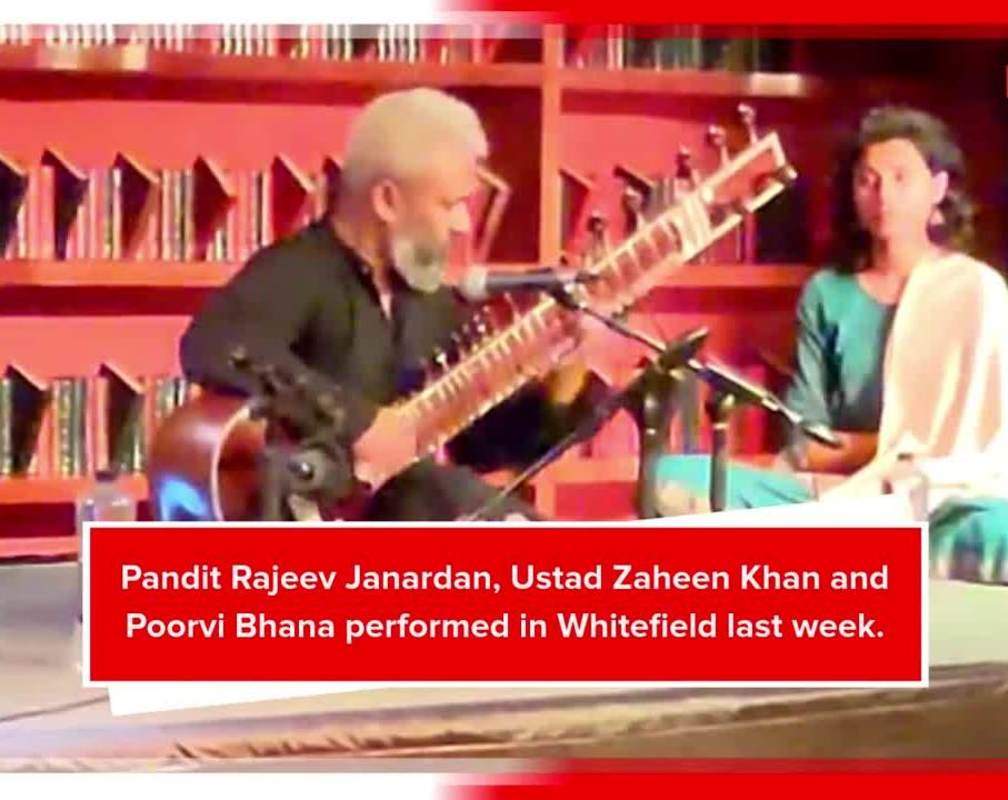 
Pandit Rajeev Janardan, Ustad Zaheen Khan, Poorvi Bhana perform in the city

