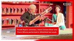 Pandit Rajeev Janardan, Ustad Zaheen Khan, Poorvi Bhana perform in the city