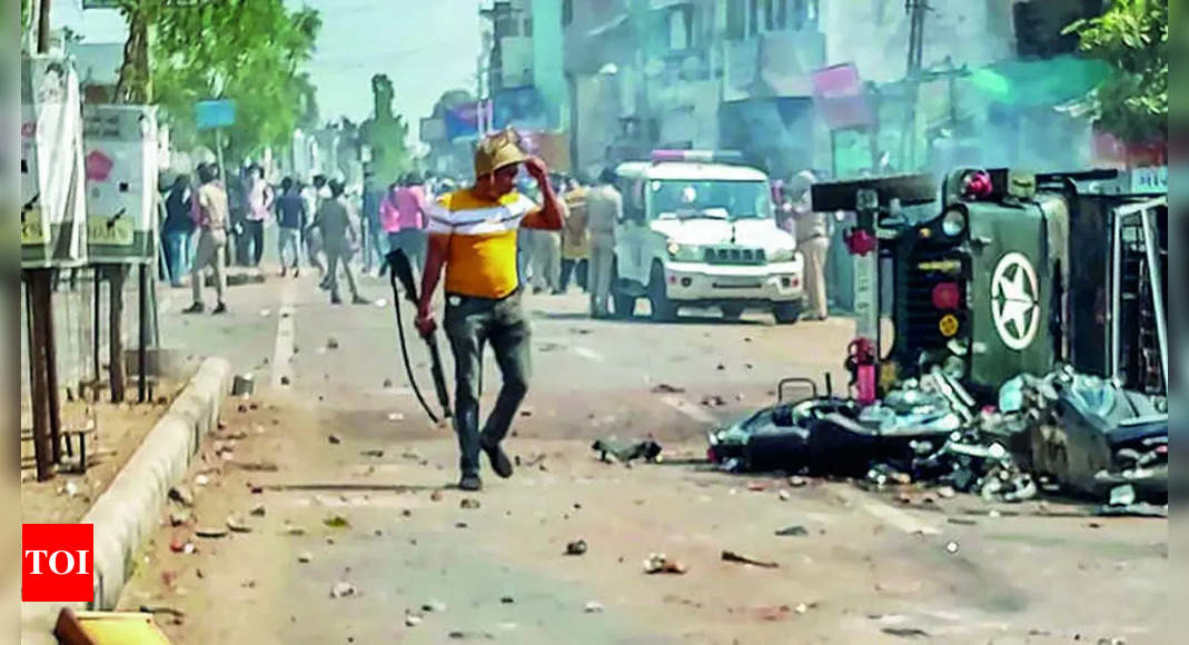 After Madhya Pradesh, bulldozers roll in Gujarat against ‘rioters’ | India News – Times of India