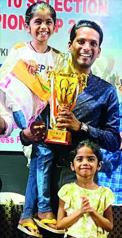 Vedika Pal emerges best player among Under-9 girls in Hyderabad