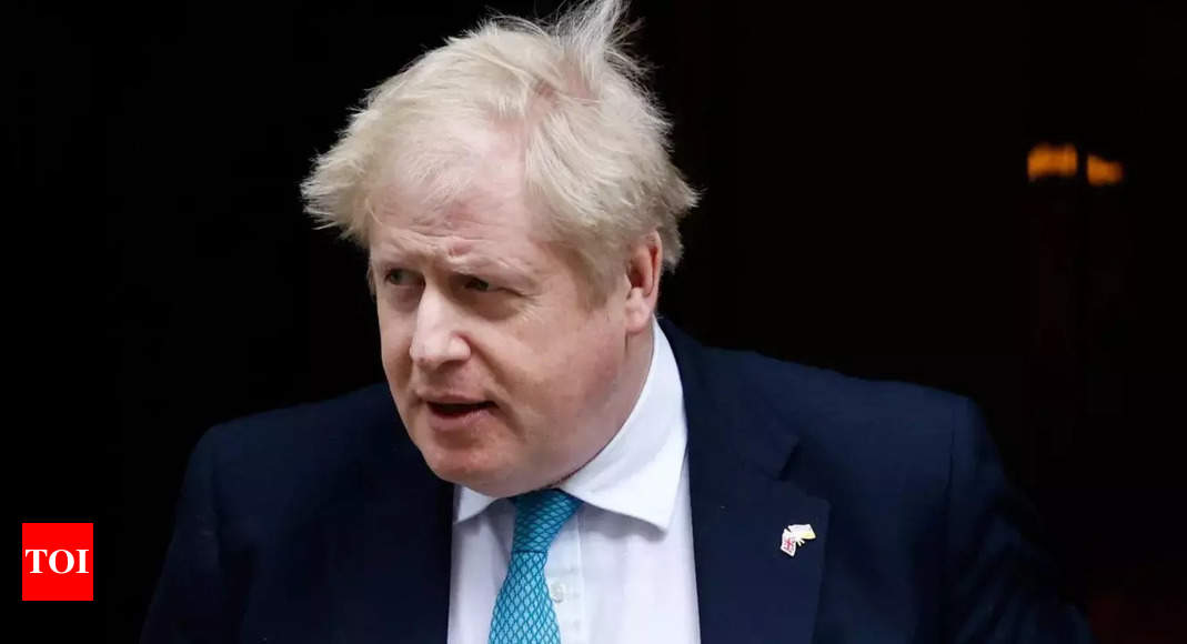 russia:  Russia bans entry to British PM Johnson: Ministry – Times of India
