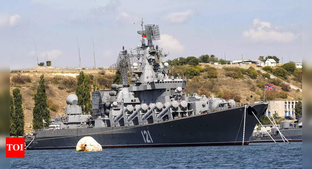 kyiv:  Russia hits Kyiv, Lviv after flagship sunk – Times of India