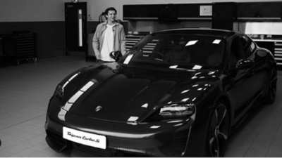 'Spider-Man' goes electric: Actor Tom Holland brings home a Porsche Taycan