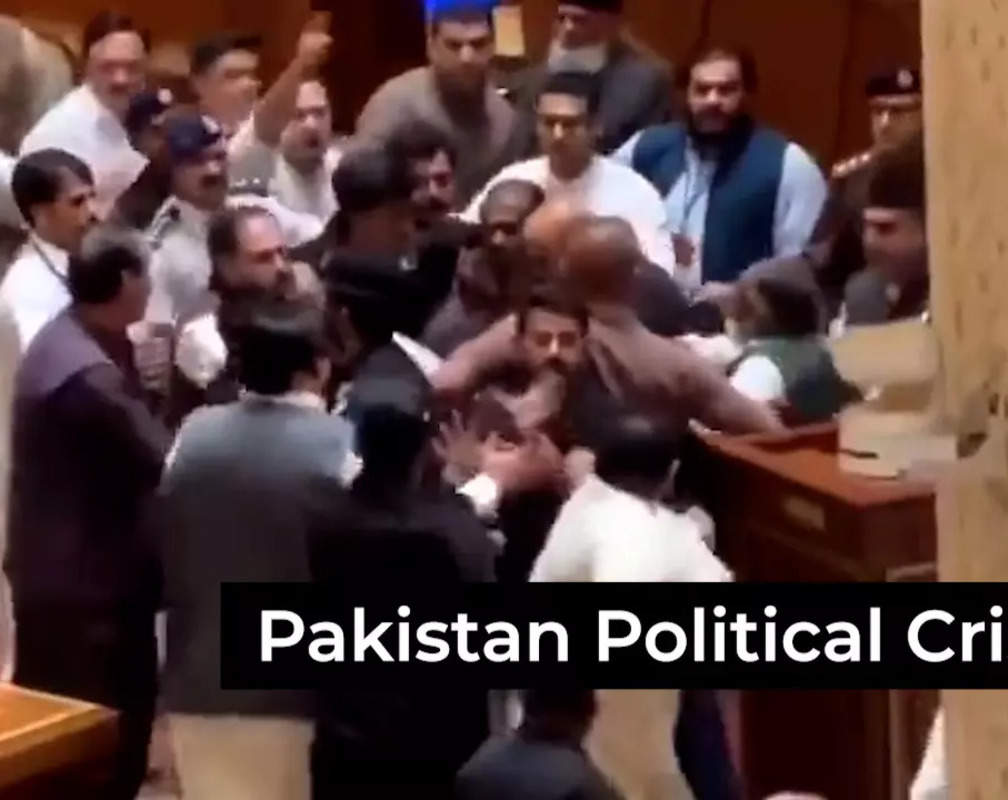 
Fist fight breaks out in Pakistan's Punjab Assembly, Deputy Speaker slapped
