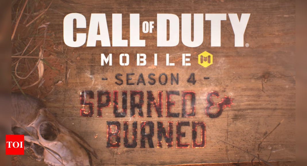 Call of Duty: Mobile Season 4: Activision teases new features for the upcoming season – Times of India