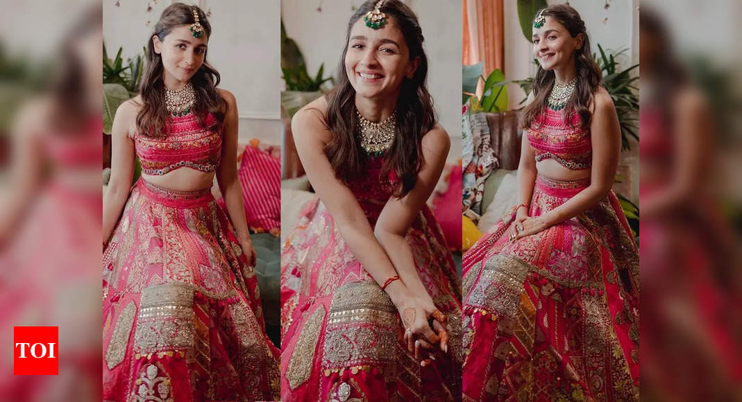 3 Times Alia Bhatt Showed Us How To Wear Pink Lehenga | HerZindagi