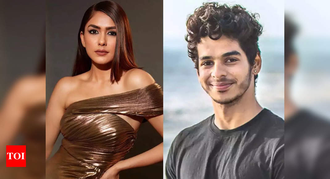 Here's why Ishaan Khatter asked Mrunal Thakur to change the post about ...