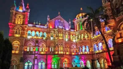 Central Railway enters 170th year of first train run with sound and light show at CSMT