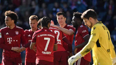 Bayern Munich one win from 10th straight Bundesliga title
