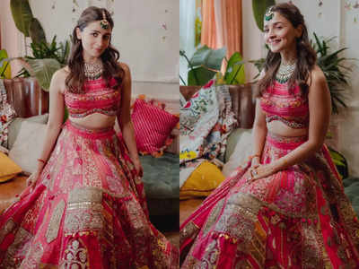 Story behind Alia Bhatt s upcycled lehenga worn for her Mehendi