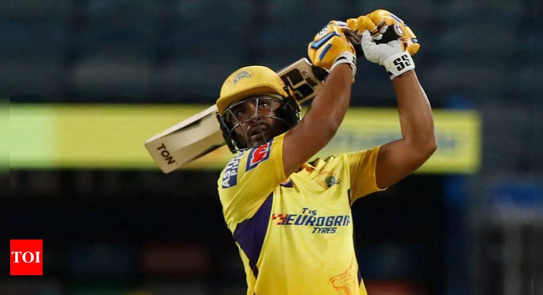 CSK’s Ambati Rayudu becomes 10th Indian player to cross 4,000 runs in the IPL | Cricket News – Times of India