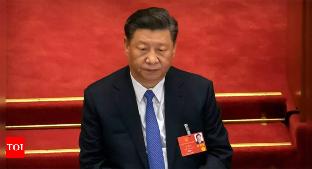 xi jinping:  Communist Party urges support for Xi Jinping as anger grows on lockdowns – Times of India
