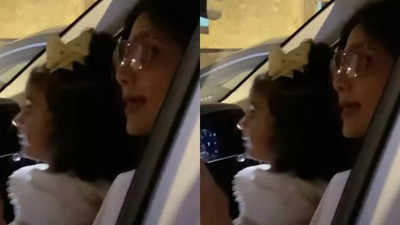 Shilpa Shetty shocked after a fan tries to enter her car in this viral video