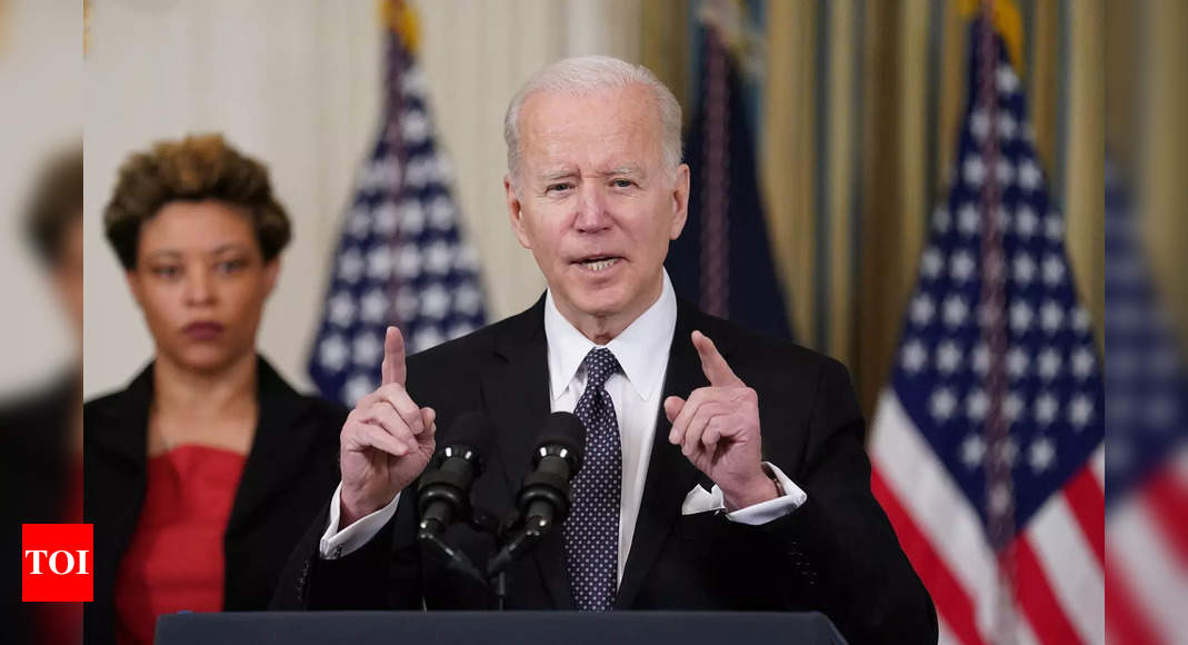 biden:  Biden to require US-made steel, iron for infrastructure – Times of India