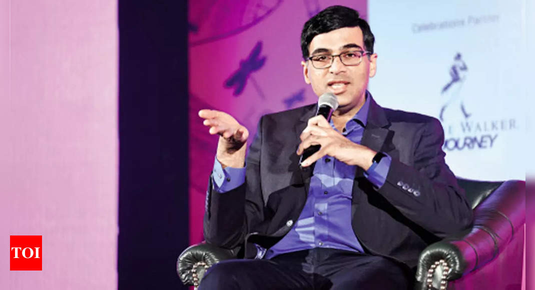 A lifetime opportunity for youngsters, says Viswanathan Anand as 100-day countdown for Chess Olympiad begins | Chess News – Times of India