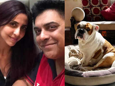 Ram Kapoor and wife Gautami mourn the death of their dog Popeye  