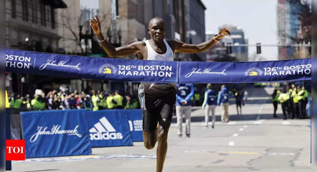 Kenyan Chebet wins Boston Marathon men’s title in first major victory | More sports News – Times of India