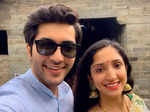 Akshay Kharodia and Divya Punetha's pictures