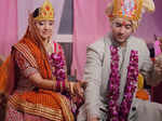 Akshay Kharodia and Divya Punetha's pictures