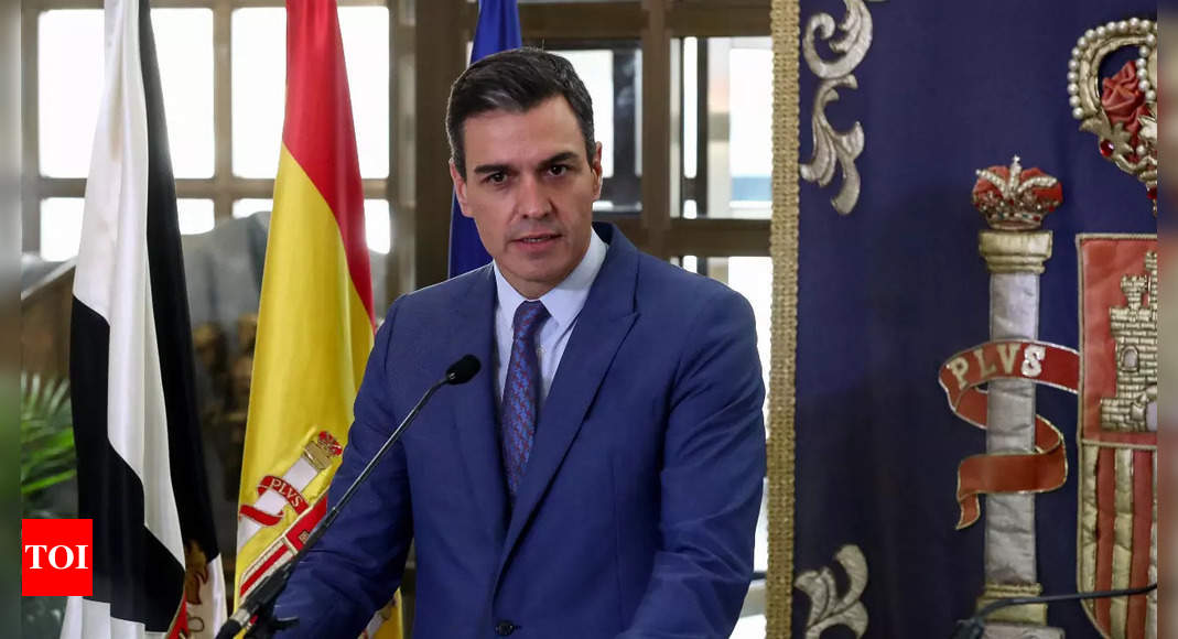 Spain’s PM Pedro Sanchez to visit Ukraine in coming days – Times of India