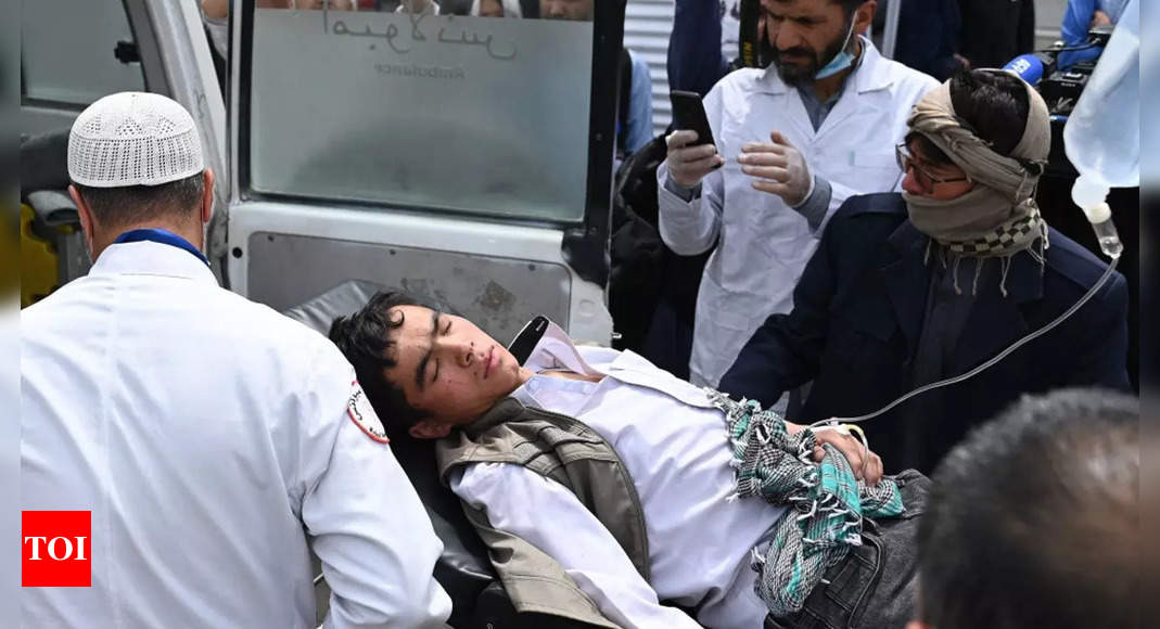 Kabul Blast: Blasts near Kabul schools kill at least 6 civilians, hurt 11 | World News – Times of India