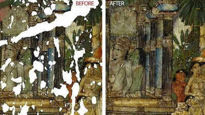 Meet the man digitally restoring Ajanta cave paintings one image at a time