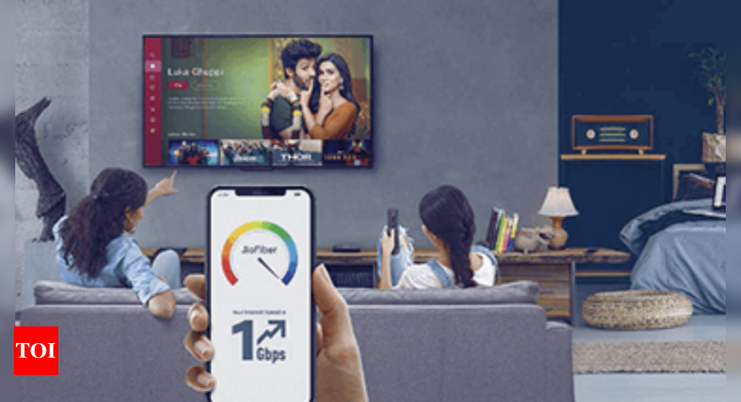 jiofiber:  Reliance JioFiber launches new plans with zero entry cost: Set top box and all that subscribers will get free – Times of India