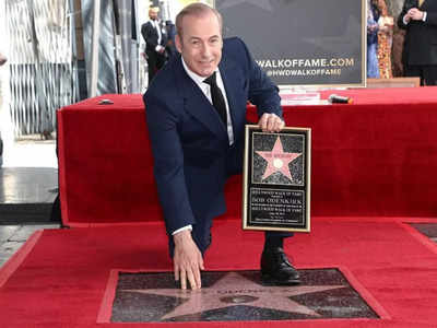 Bob Odenkirk honoured with Hollywood Walk of Fame star
