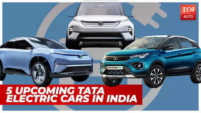 5 upcoming Tata electric cars in India: Sierra EV to Curvv EV
