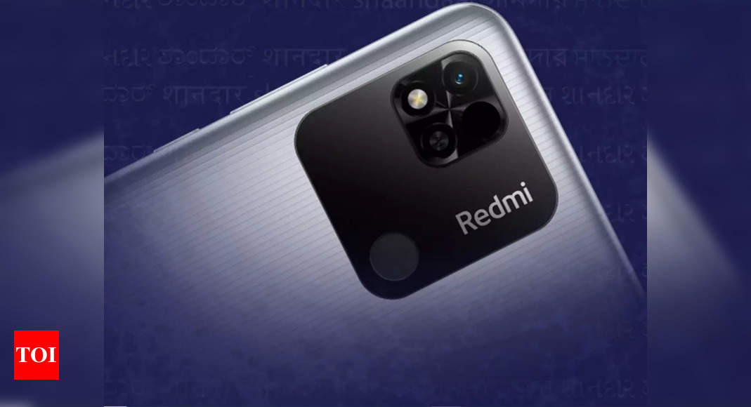 redmi:  Redmi 10A with 13MP primary camera and 5000mAh battery to launch in India today: Expected price and specifications – Times of India