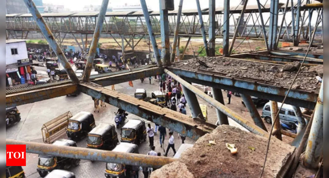 Mumbai’s first skywalk to be rebuilt soon | Mumbai News - Times of India