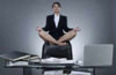 Smart yoga for office cubicles
