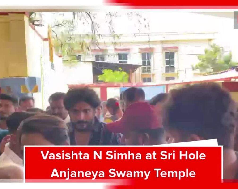 
Vasishta N Simha at Sri Hole Anjaneya Swamy Temple
