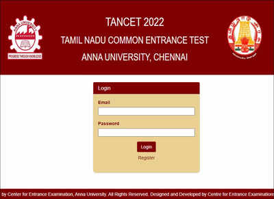 TANCET 2022 application last date today, apply @tancet.annauniv.edu