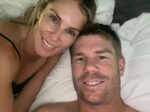 David Warner and his wife give us couple goals with these lovely pictures