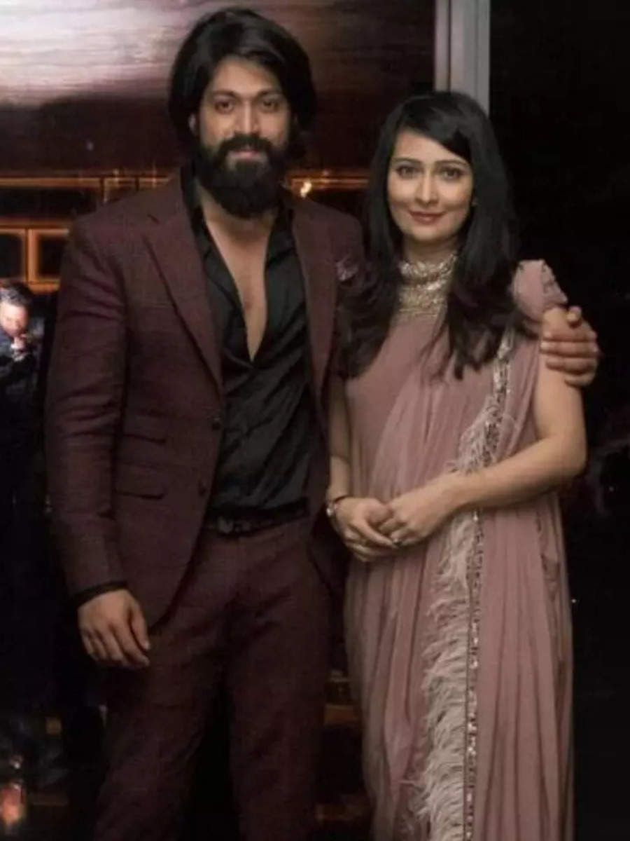Kgfs Actor Yash And Radhika Pandits Love Story Times Of India
