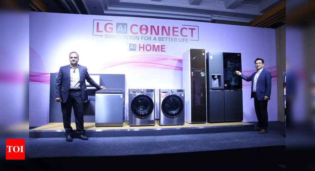 LG anuncia sua linha 2022 de geladeiras, máquinas de lavar, purificador de ar vestível e muito mais