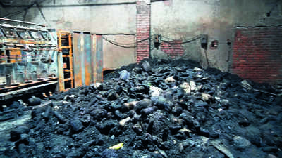 3 industrial units go up in flames in district, suffer heavy damages