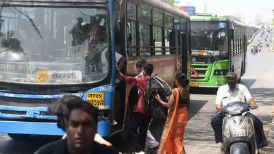 Pune: Flash strike by PMPML private bus contractors hits service