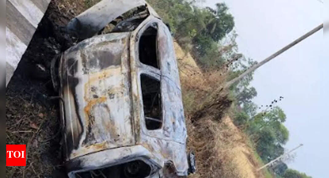 Chhattisgarh: Five of a family charred to death after car catches fire ...