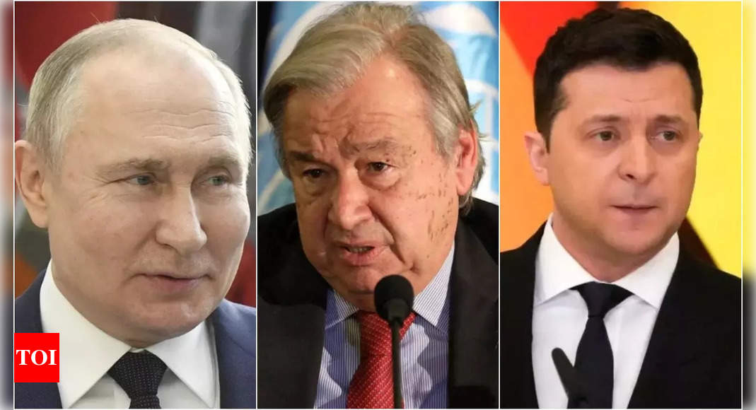 putin:  UN chief to meet with Putin, Zelenskyy to press for peace – Times of India