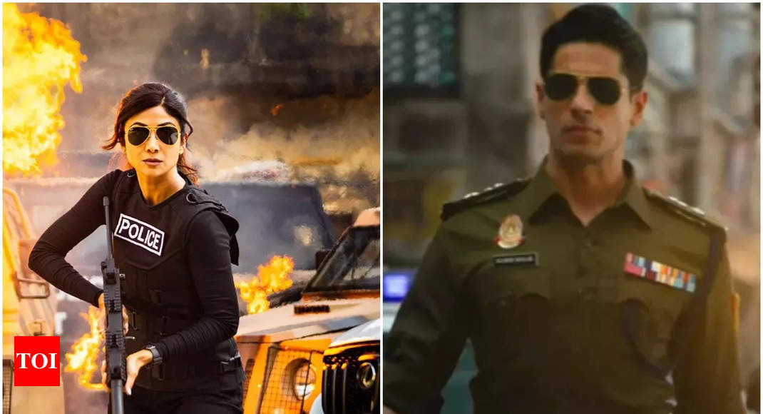 Shilpa Shetty joins Sidharth Malhotra in Rohit Shetty’s ‘Indian Police Force’ – Times of India