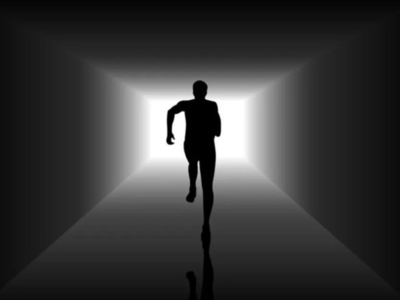 Optical illusion: This silhouette of a running man can tell if your brain is of a male or a female