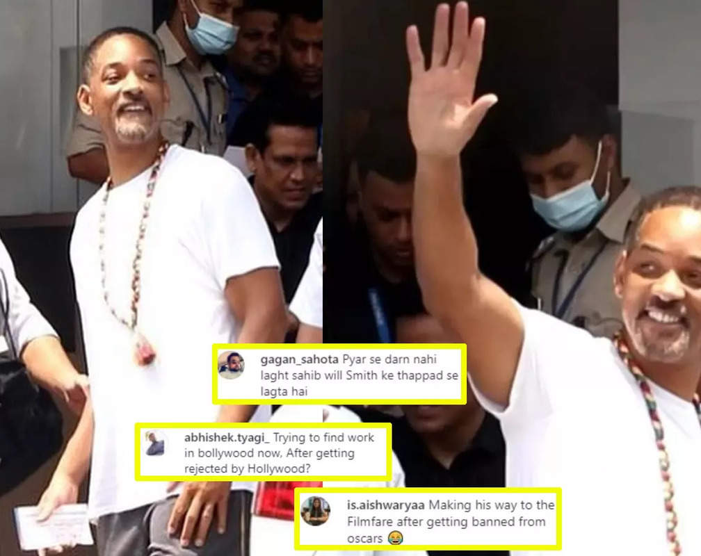 
Will Smith makes his first public appearance in Mumbai post slap gate incident at Oscars 2022, netizens say 'Trying to find work in Bollywood now?'
