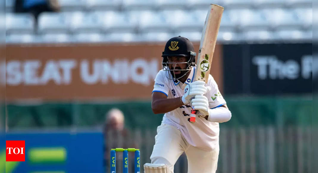 Cheteshwar Pujara scores his second ton of County season but Worcestershire take control | Cricket News – Times of India