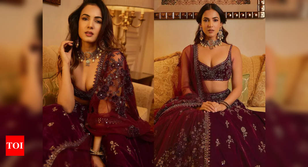 Five times Sonal Chauhan slayed in stunning lehengas!