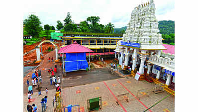 Increase in footfall of devotees to Kukke temple